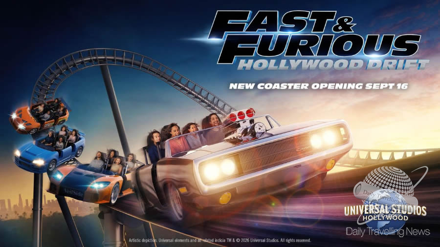 -Universal Studios Hollywood abre oficialmente la atracción “Fast & Furious: Hollywood Drift” el 16 d-