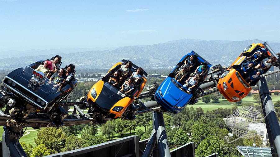-La montaña rusa Fast & Furious: Hollywood Drift ya está abierta-