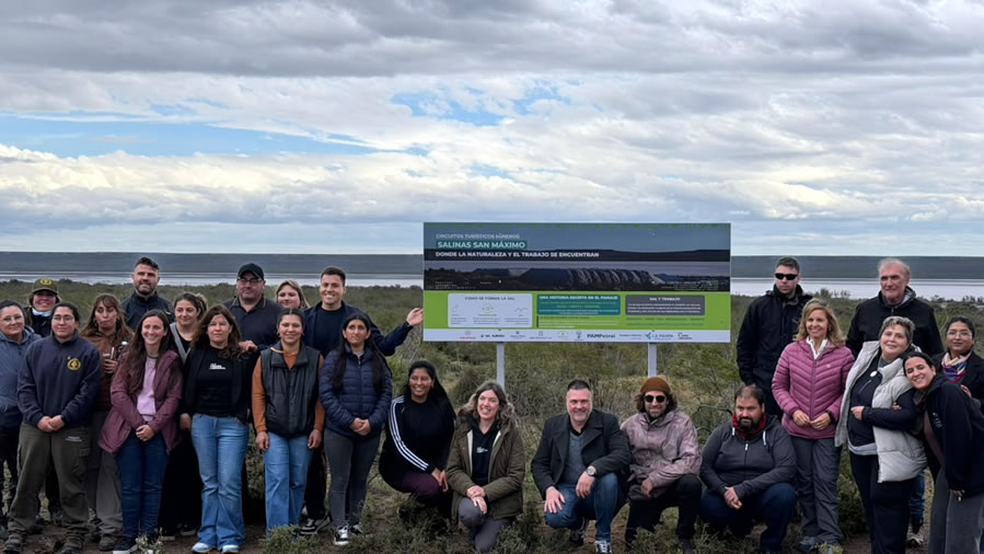 -La Pampa: inauguraron el Circuito Turístico Minero San Máximo–La Amarga-