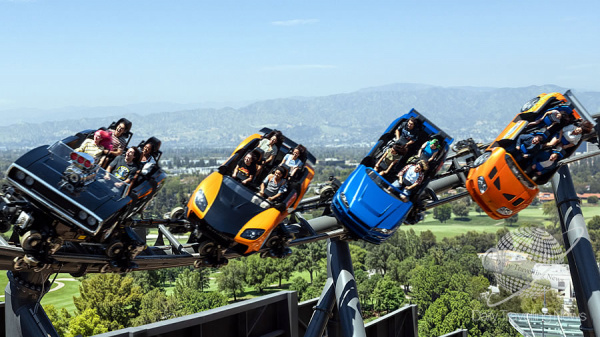 La montaña rusa Fast & Furious: Hollywood Drift ya está abierta