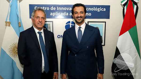 Scioli dijo que se trabaja para que “vengan cada vez más turistas de Emiratos Árabes a la Argentina”