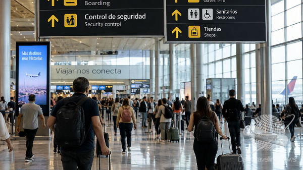 El tráfico en pasajeros aéreo en América Latina y el Caribe creció 0,8% en agosto