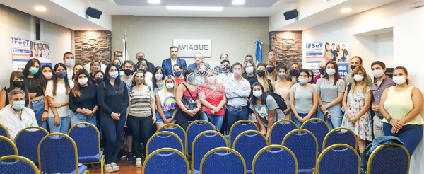 AVIABUE realiz la 13 apertura del ciclo lectivo 2022 del IFSeT