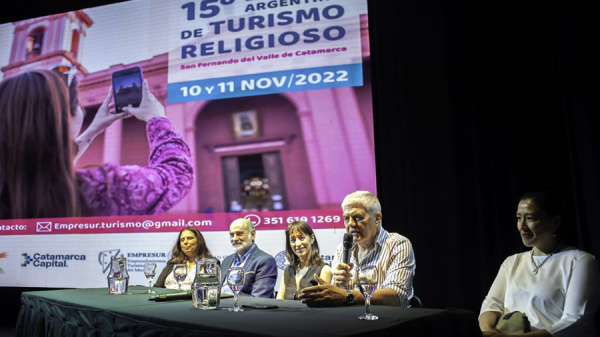 Roberto Brunello particip de la apertura del Encuentro Argentino de Turismo Religioso