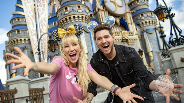 Michael Bubl y Luisana Lopilato Regresan a Casa a Walt Disney World Resort