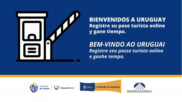 Pagos de peaje para turistas en Uruguay