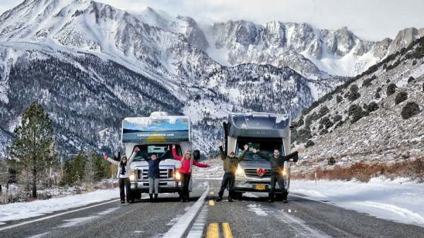 Cinco consejos de Cruise America para disfrutar mejor del invierno en motorhome 