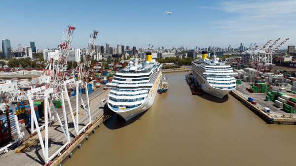 Ms de 12.000 turistas arribaron al Puerto de Buenos Aires en cuatro cruceros