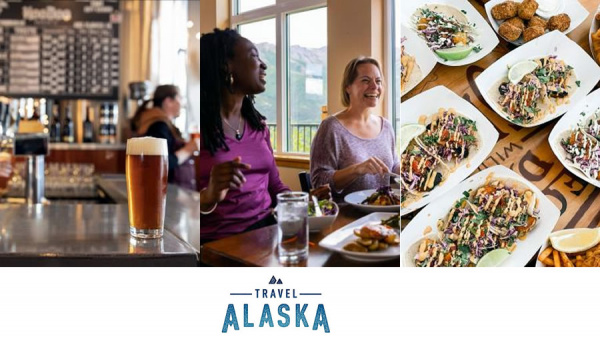 Sabrosa gastronoma local y diversin en Alaska