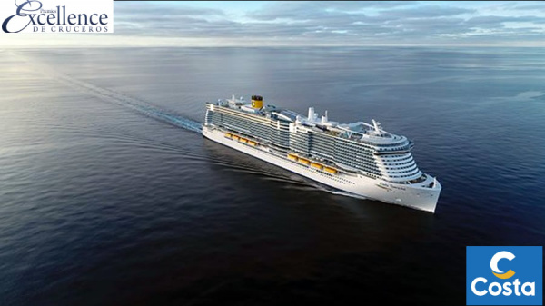 Costa Cruceros recibe tres premios durante la 16 Edicin de Excellence Cruise Awards