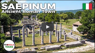 DailyWeb.tv - Recorrido Virtual por el Area Arqueológica de Sepino, Italia en 4K