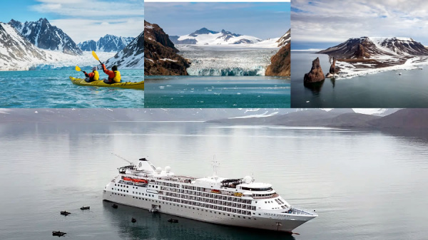 Silversea presentó sus vuelos charters directos hacia el Artico