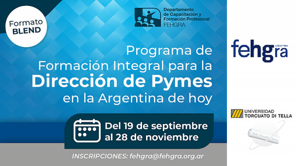 FEHGRA llevar adelante un innovador Programa de Formacin Integral