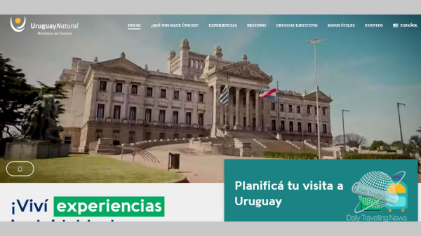 Uruguay present su nuevo sitio web de turismo
