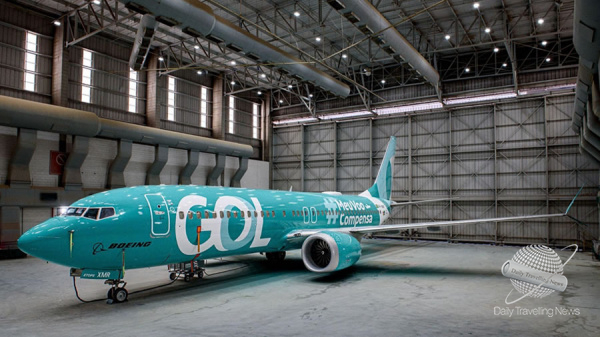El Boeing 737 MAX de GOL se convierte en el avin ms moderno y sostenible de su flota