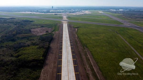 Ezeiza incrementa su capacidad operativa con la nueva calle de rodaje