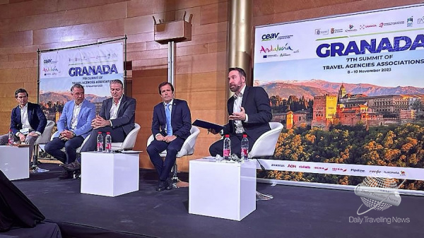 Andrs Dey en la VII Cumbre Mundial de Agencias de Viajes