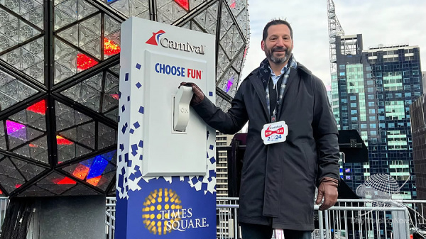 Carnival Cruise patrocinó el Año Nuevo de Times Square