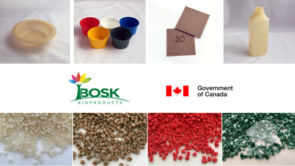 Canadá apoya mejoras para producir bioplásticos compostables