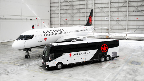 Air Canada amplía sus servicios regionales con conexiones tierra-aire en buses de lujo
