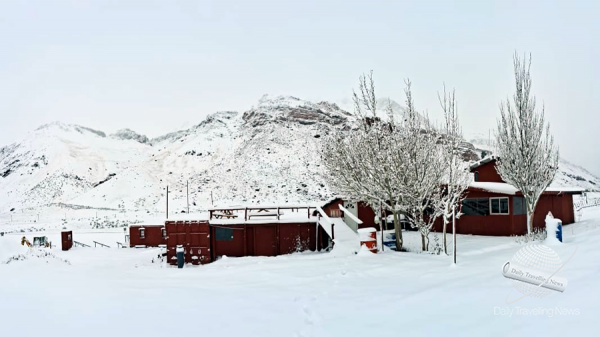 Las nevadas en Los Puquios, Mendoza, prometen una temporada muy buena