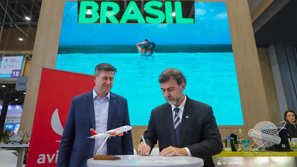 Avianca y Embratur firman acuerdo para promover el turismo en Brasil