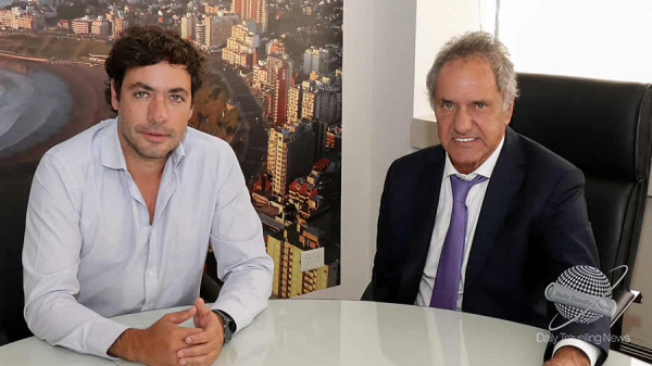 Scioli se reunió con el Intendente de Pinamar