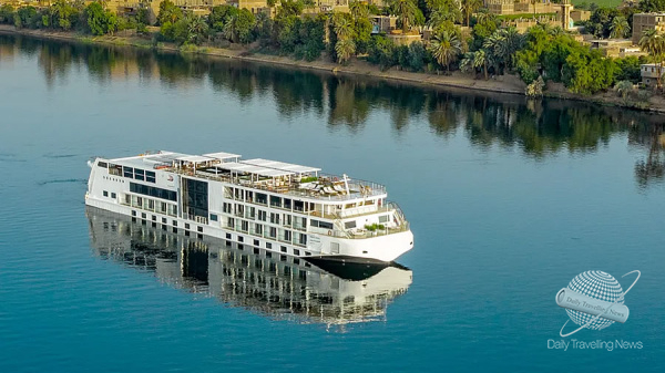 Viking anuncia la salida a flote del nuevo barco de Egipto