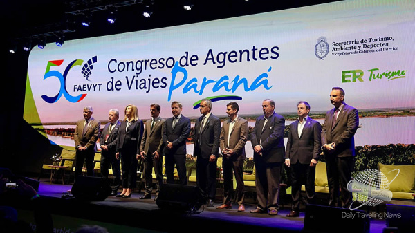 Con gran convocatoria se inauguró en Paraná el 50º Congreso de Agentes de Viajes y Turismo