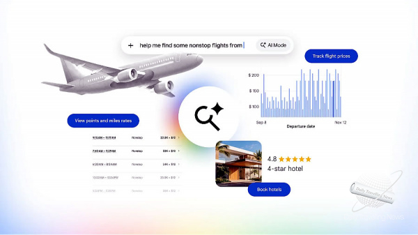 Google sum� funciones en Modo IA que facilitan la organizaci�n de un viaje