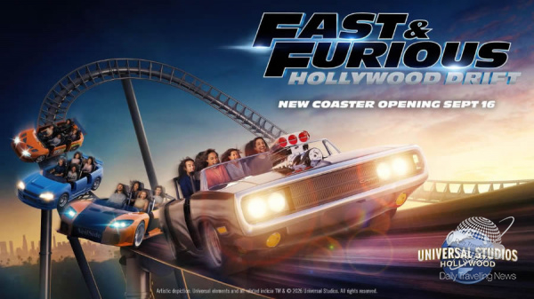 Universal Studios Hollywood abre oficialmente la atracci�n �Fast & Furious: Hollywood Drift� el 16 de septiembre