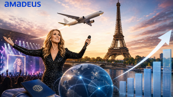 El regreso de C�line Dion a los escenarios contribuye a un aumento del 11% en las b�squedas de vuelos a Par�s